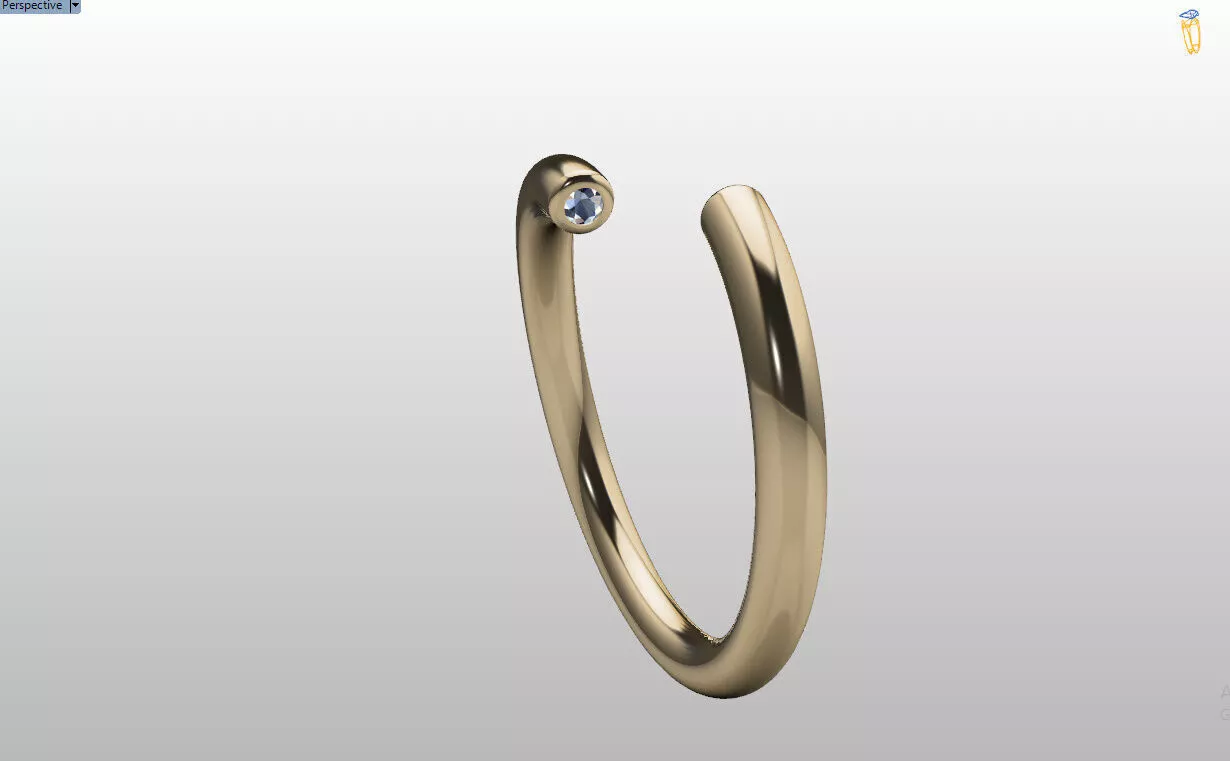 minimal bypass Ring Free 3D print model
