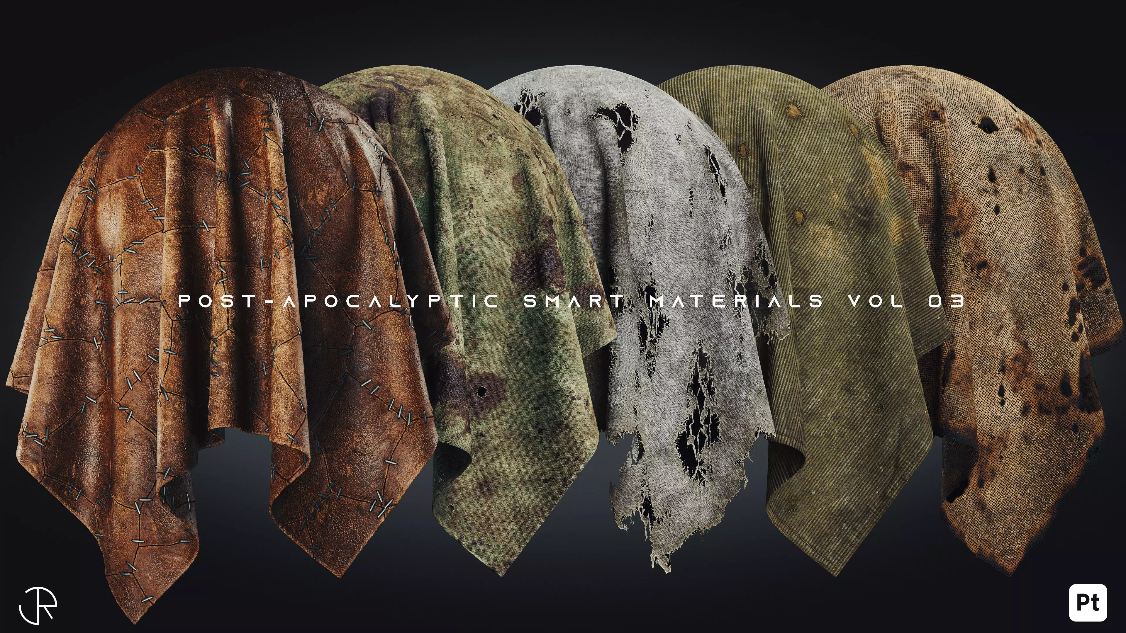 Post-Apocalyptic Cloth Smart Materials Vol 03 3D model