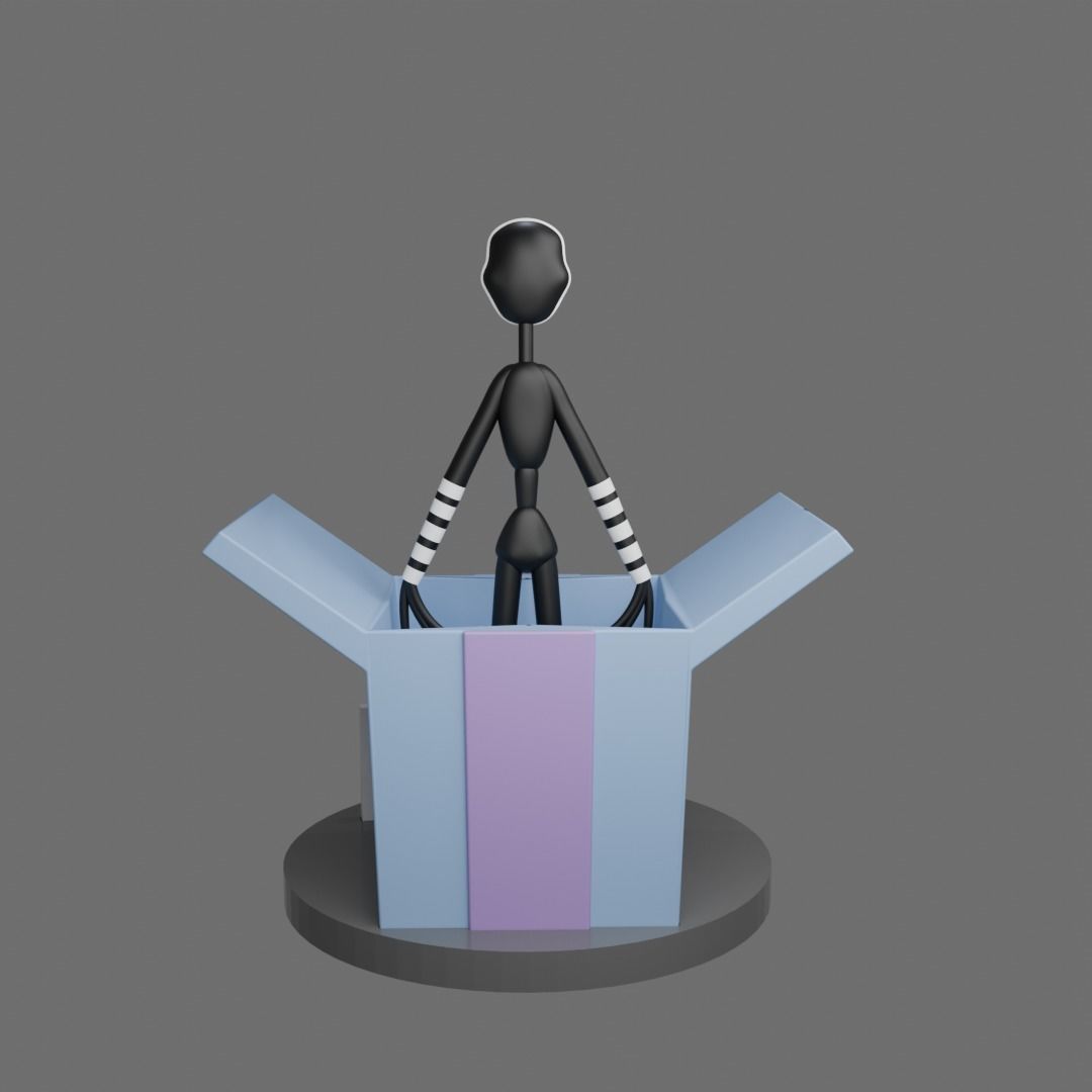 The Puppet or The Marionette Figure - Five Nights At Freddys 2 3D print model_2
