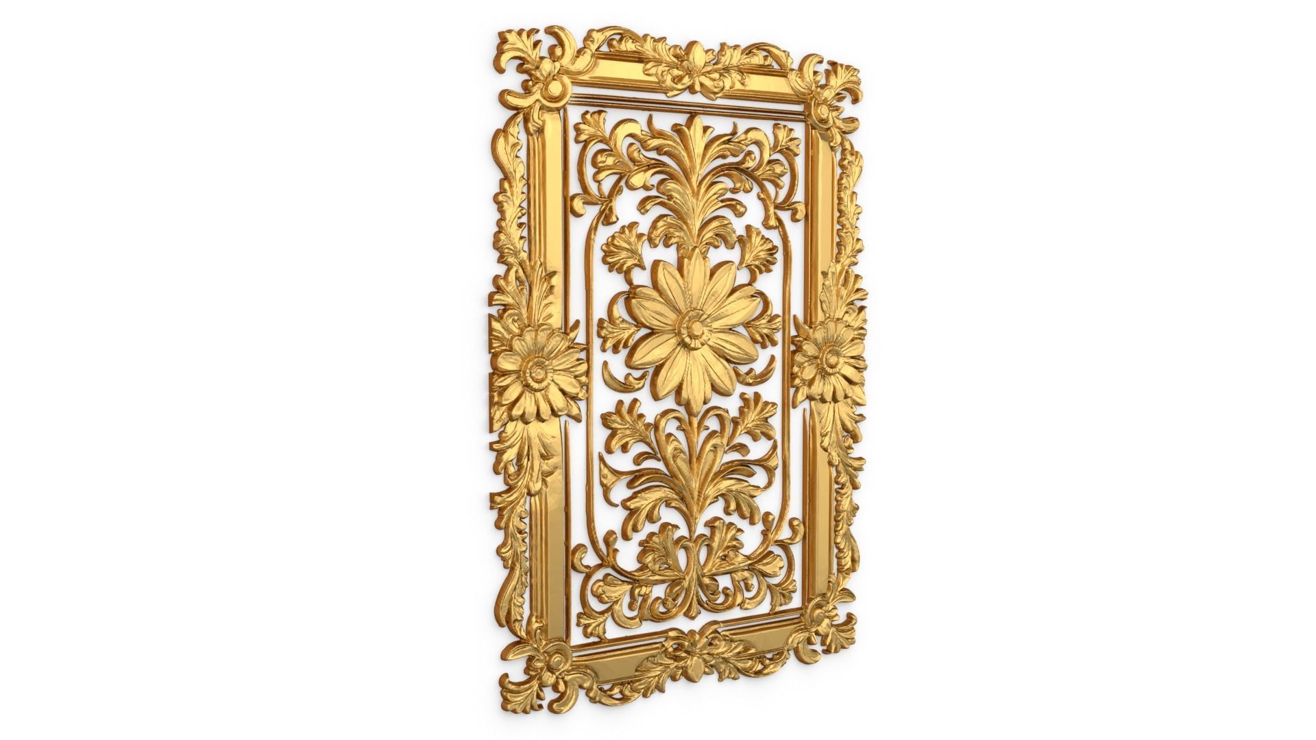 classical door decor 10 3D model_1