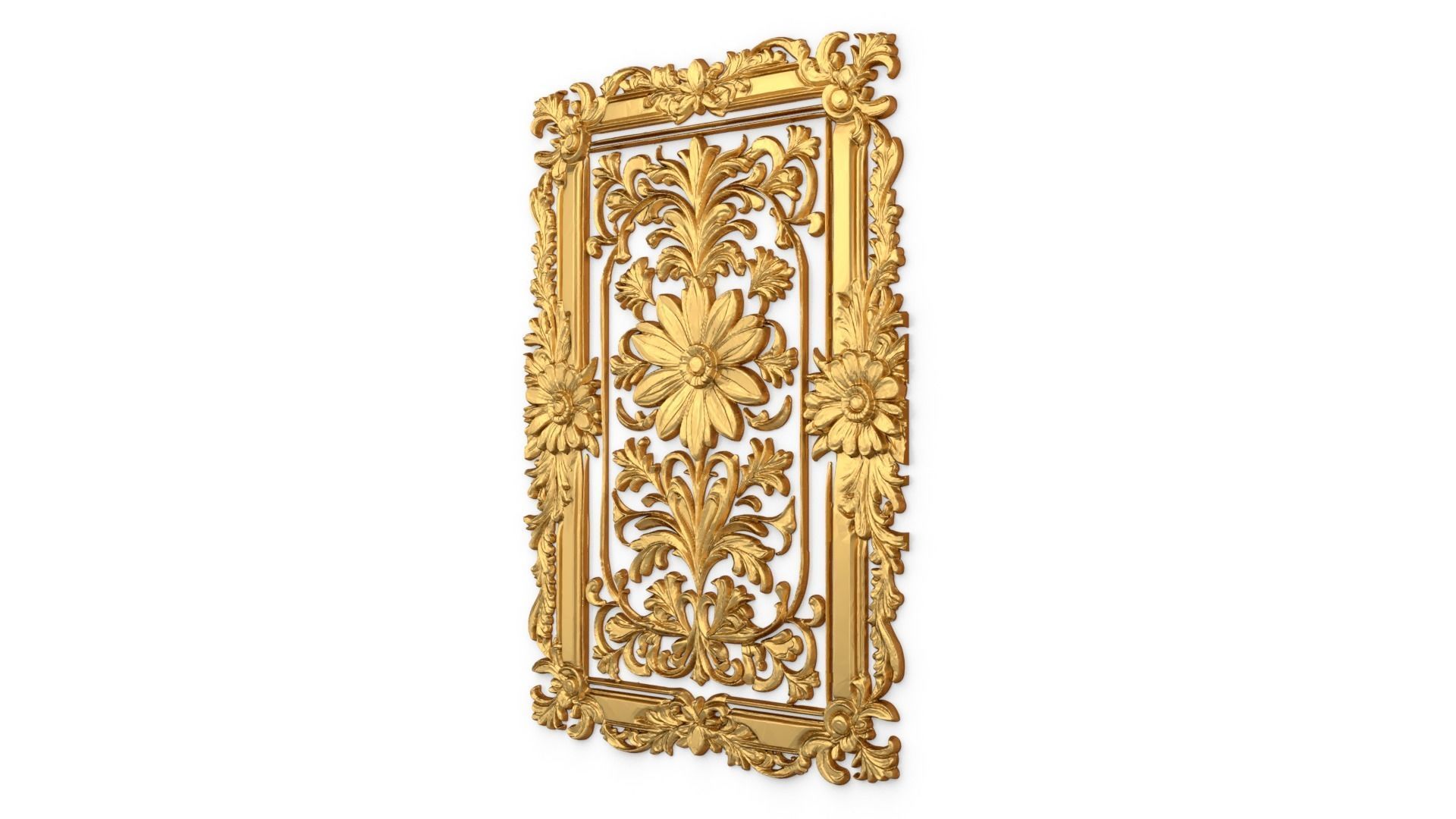 classical door decor 10 3D model_2