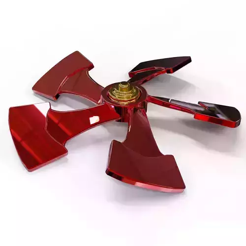 Propeller fidget spinner 3D print model