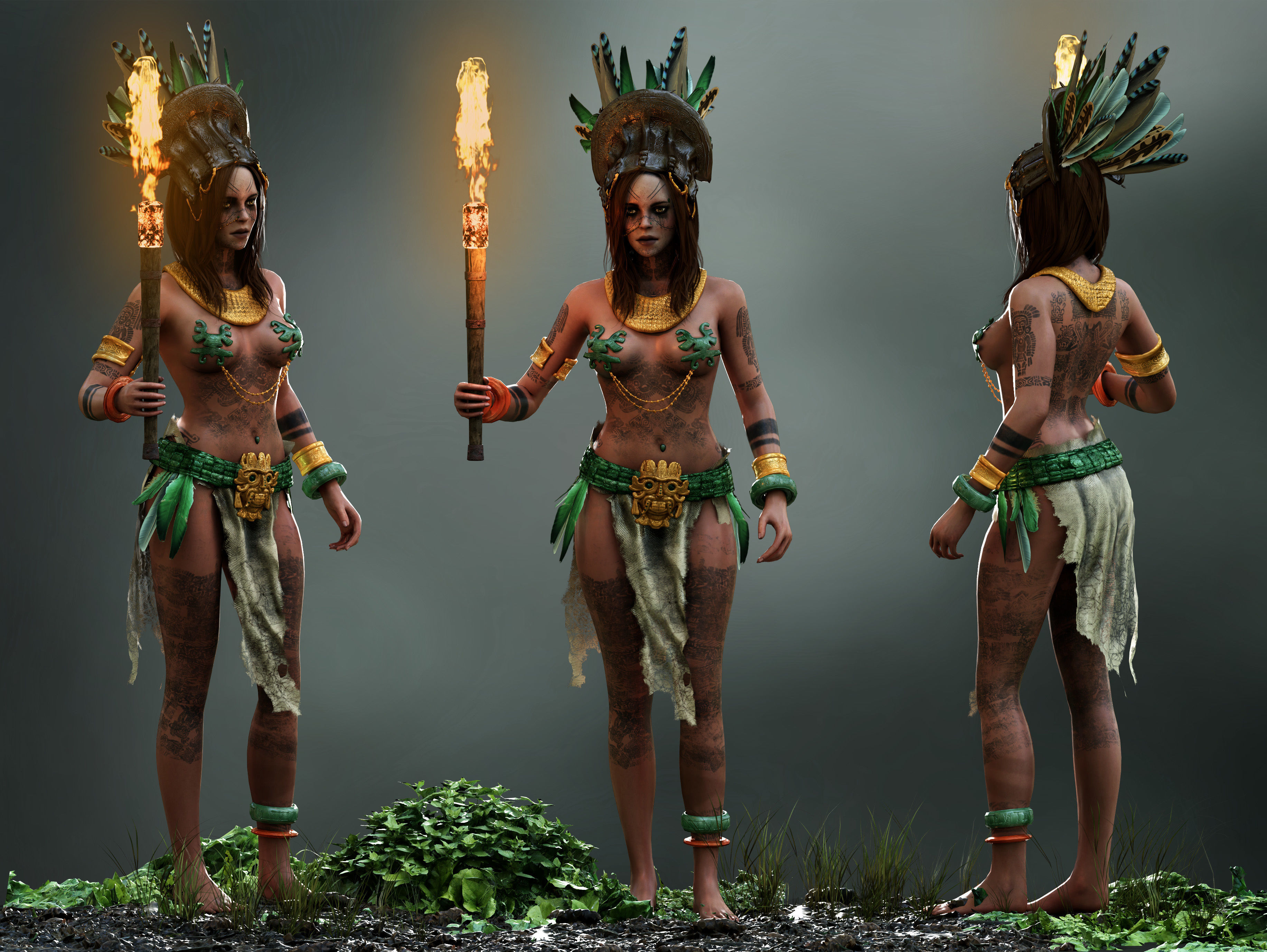 Ancient Maya pack 3D Model Collection_12