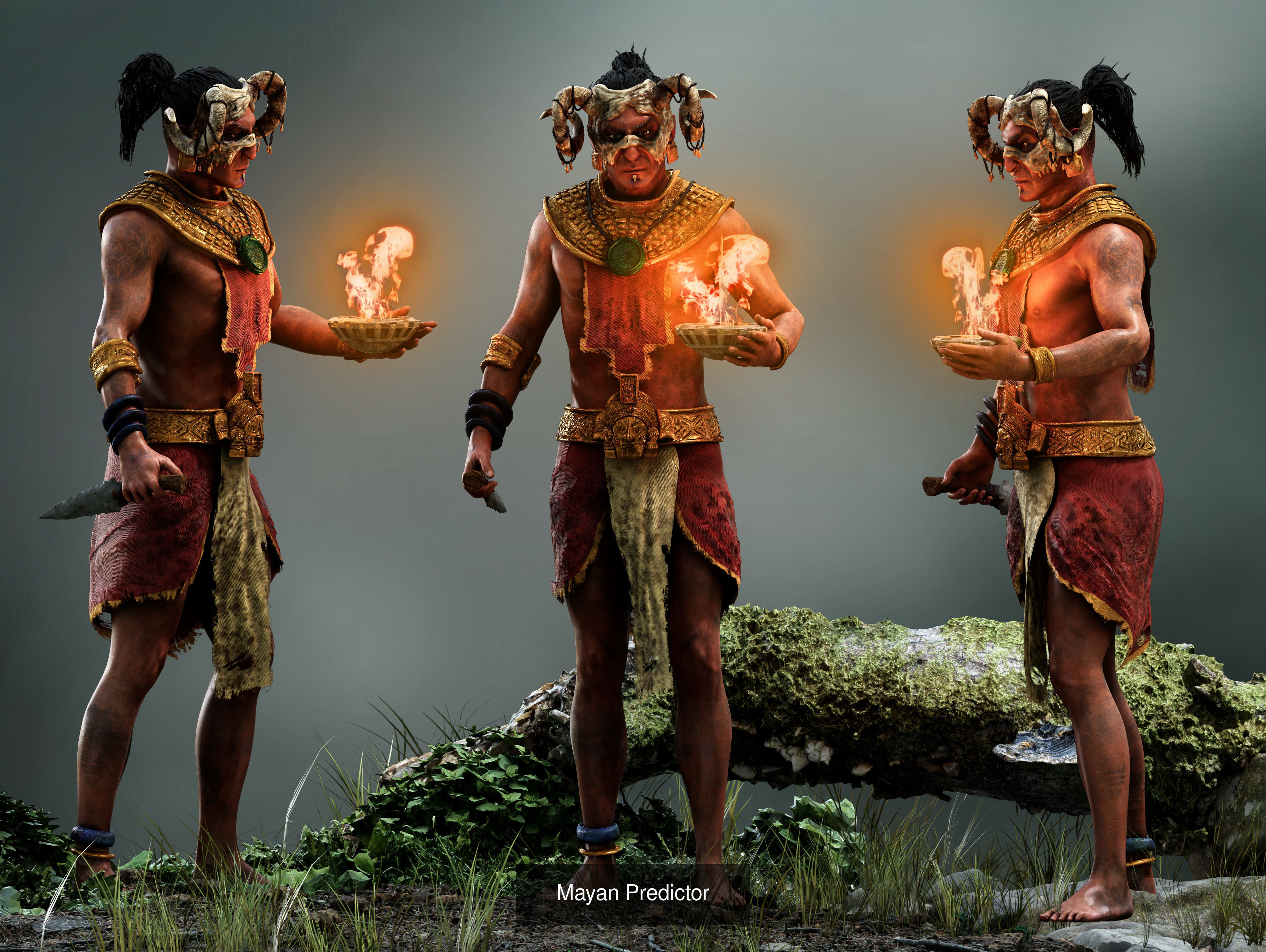 Ancient Maya pack 3D Model Collection_11