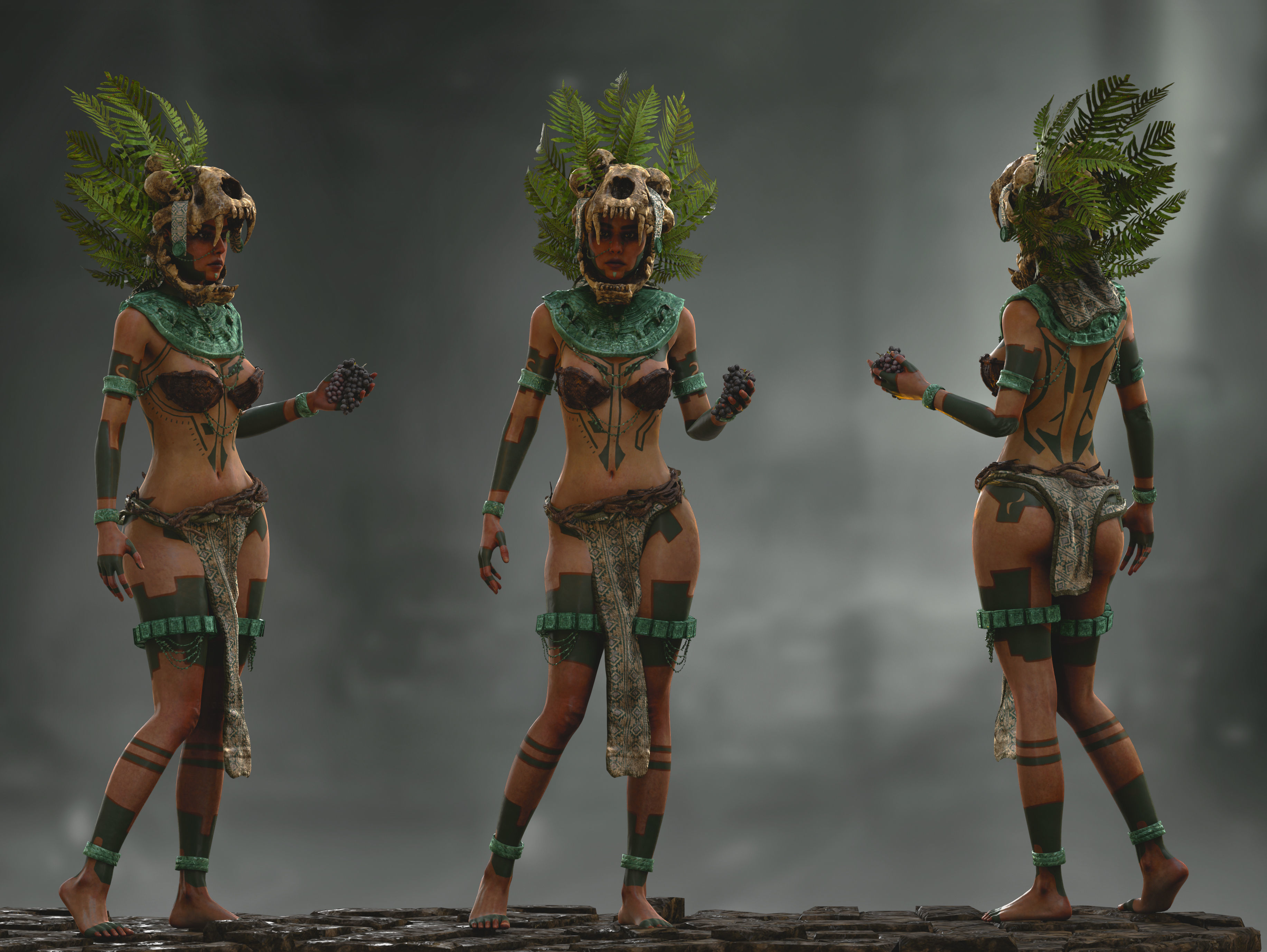 Ancient Maya pack 3D Model Collection_8