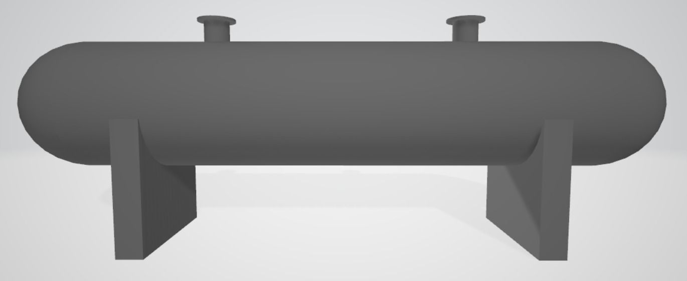 Pipe Shellen Heat Exchanger Double Pipe Shell and Tube free 3D model | CGTrader