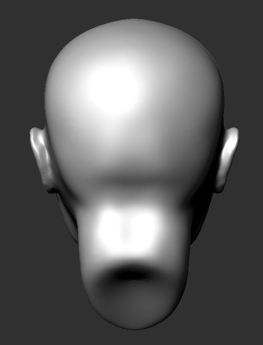 Realistic Female Asian head Low-poly 3D model Textures Free 3D model_9