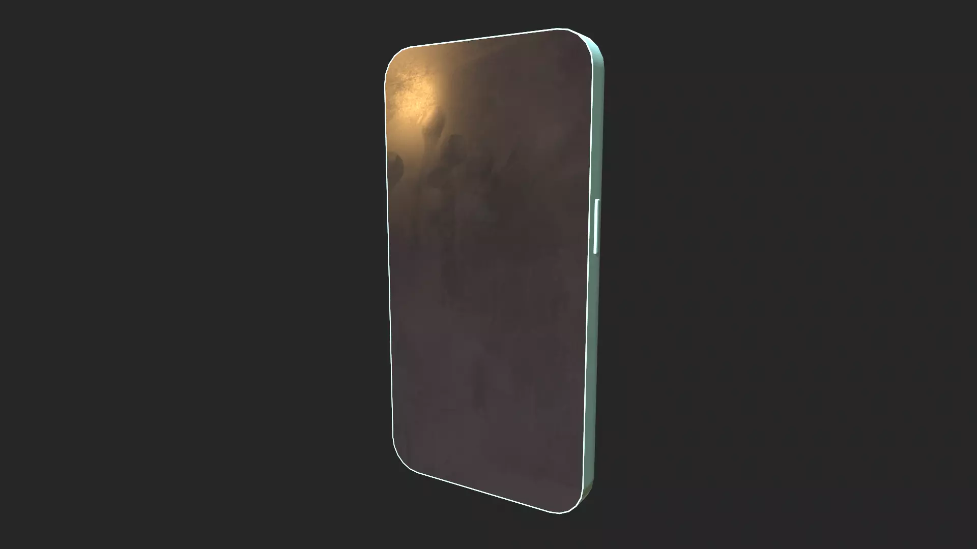 apple mobile Low-poly 3D model_0