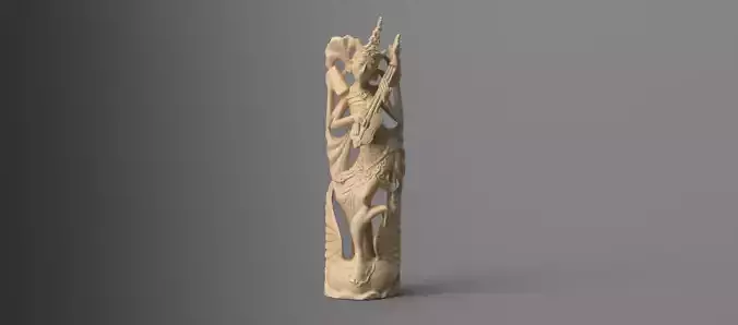 Thai divinity figure 3D print model