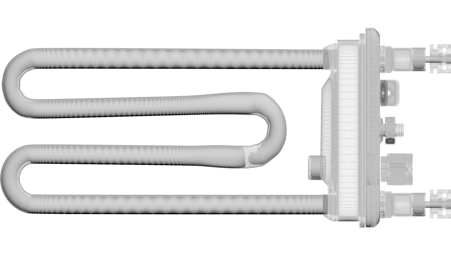 Washing Machine Heating Element 3D model_33