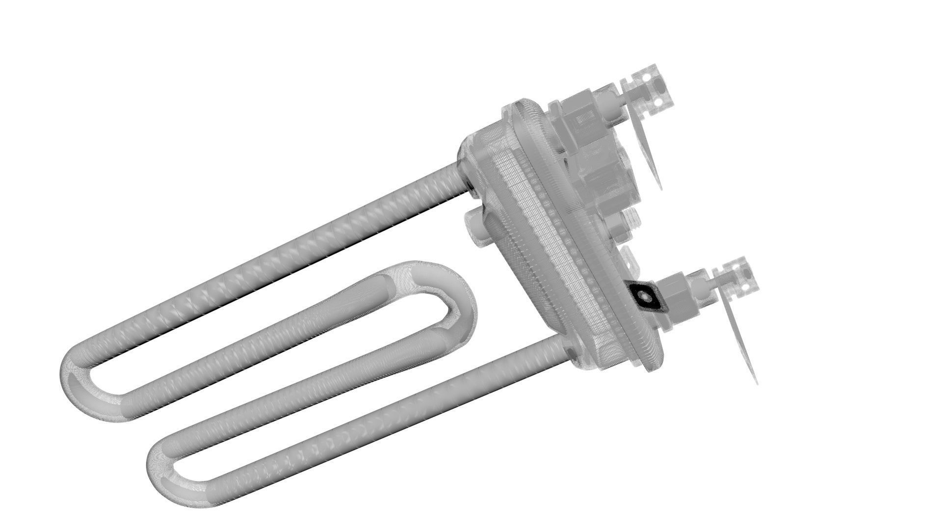 Washing Machine Heating Element 3D model_32