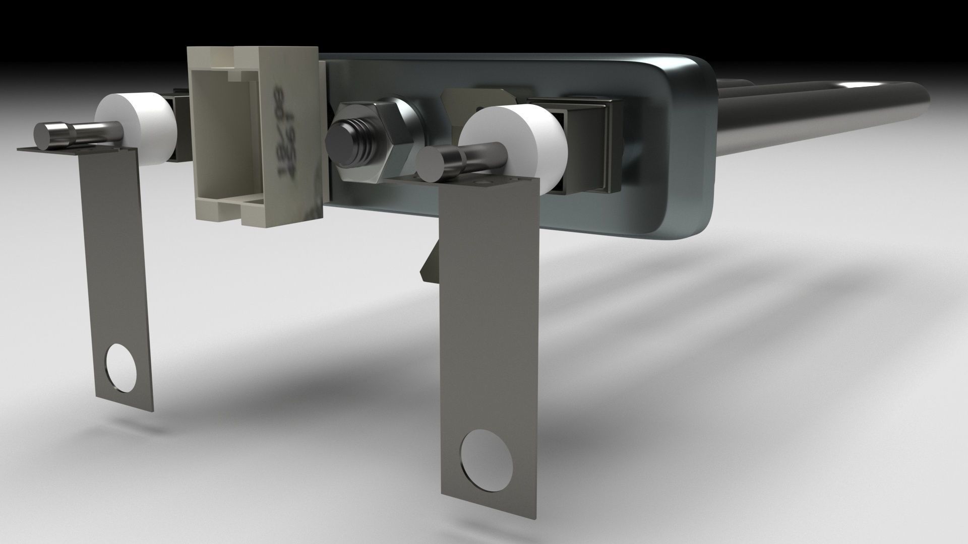 Washing Machine Heating Element 3D model_3