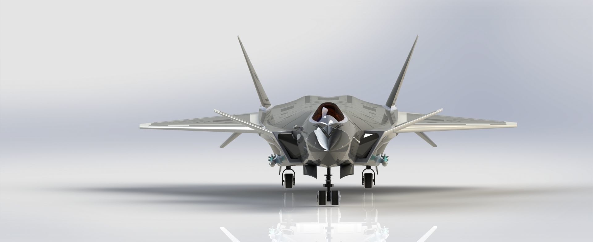 chengdu j20 3d cad model 3D print model_5