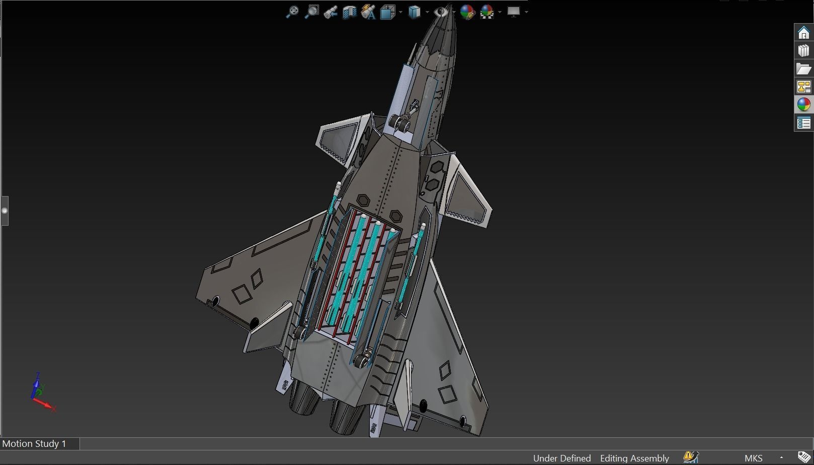 chengdu j20 3d cad model 3D print model_6