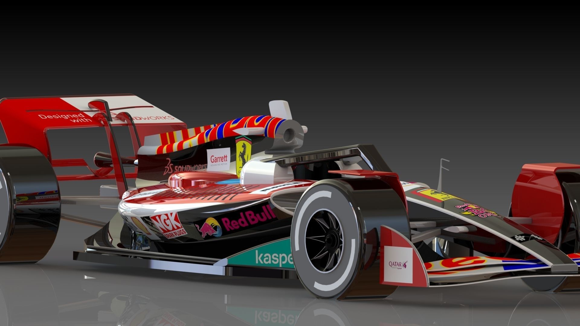 FORMULA 1 CAR Free 3D print model_7