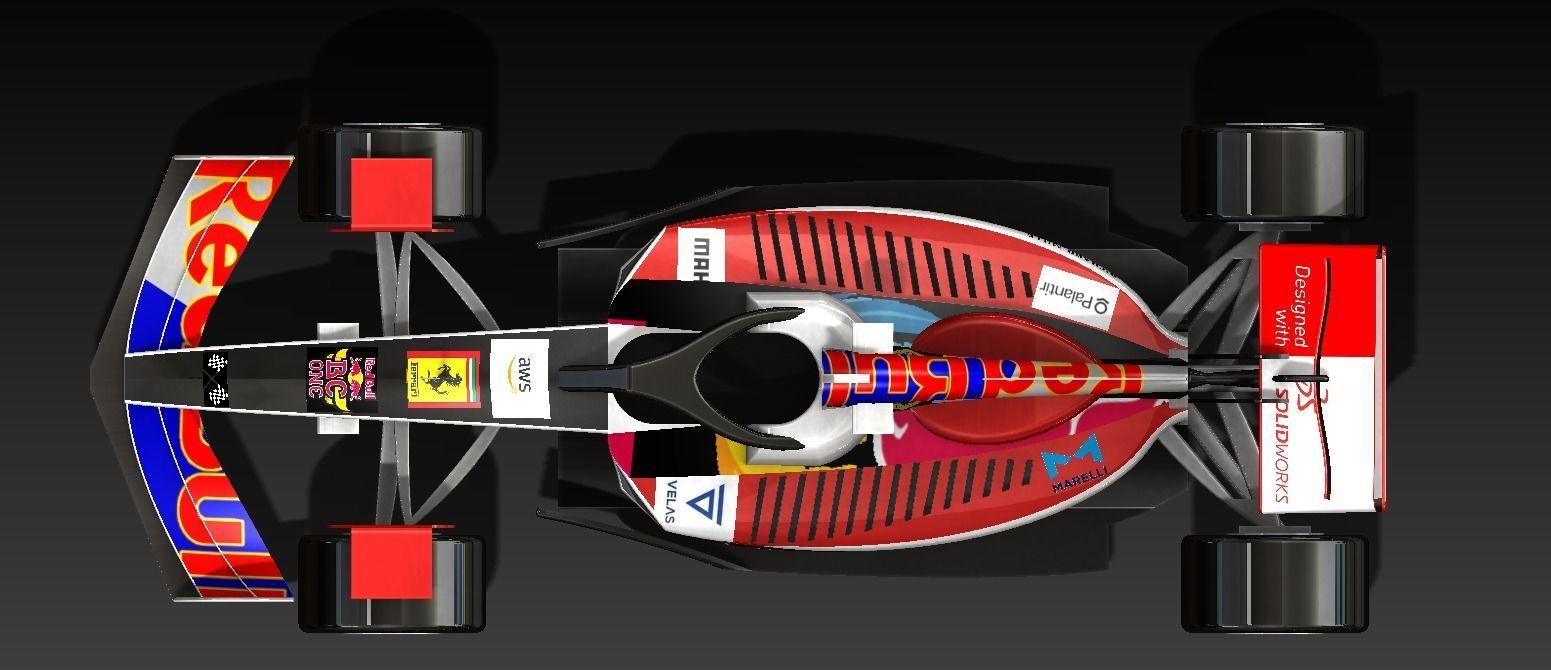 FORMULA 1 CAR Free 3D print model_2