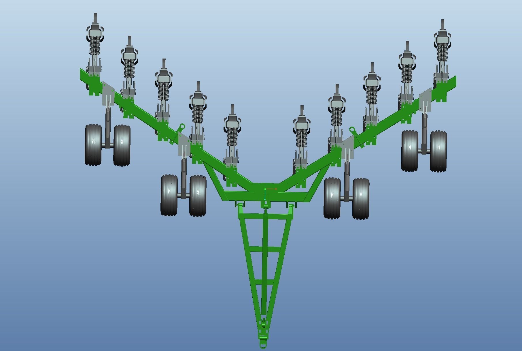 plow machine 3D model_5