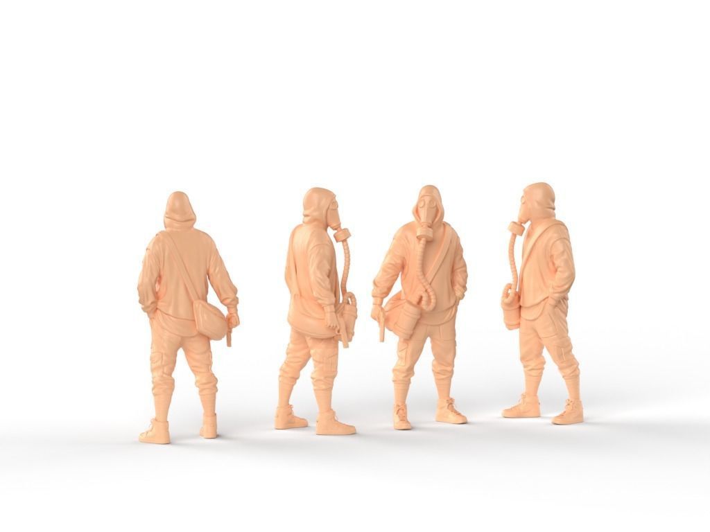 PAUL - A POST APOCALYPTIC SURVIVOR 3D print model_3