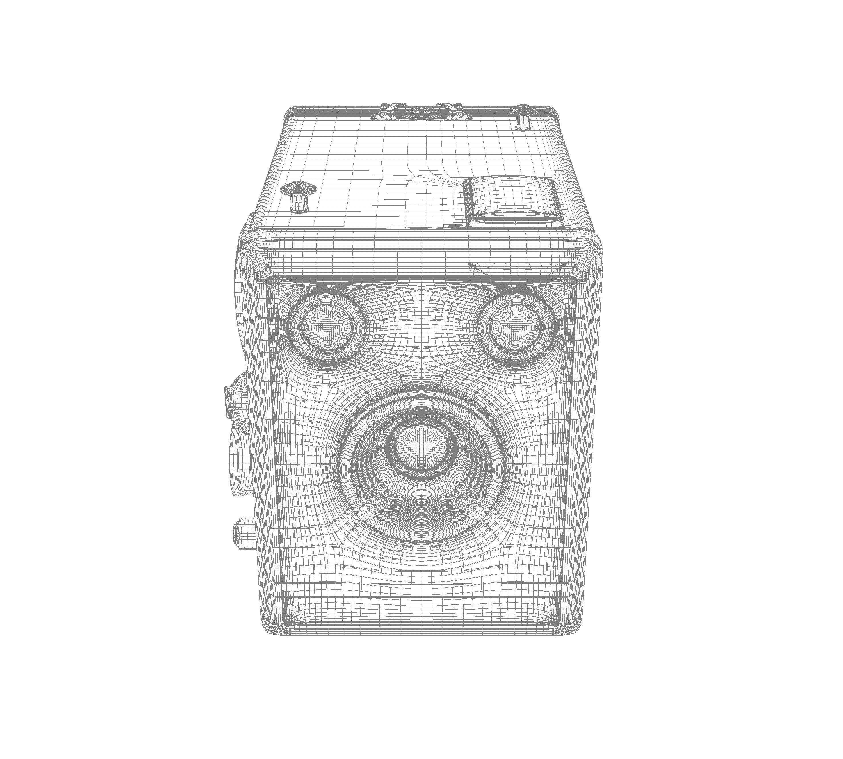 Kodak Six-20 Brownie D Camera 3D model_16