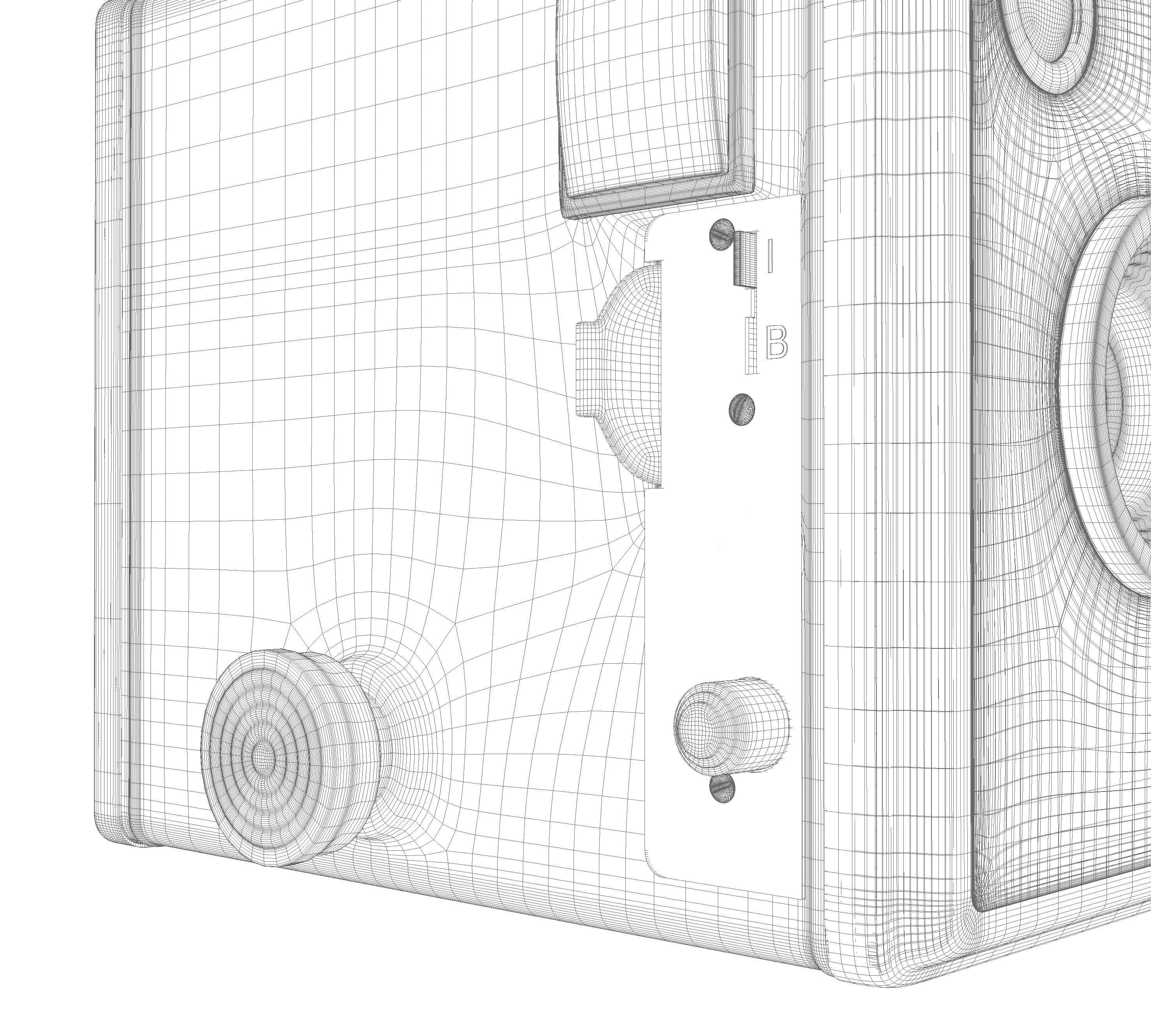 Kodak Six-20 Brownie D Camera 3D model_17