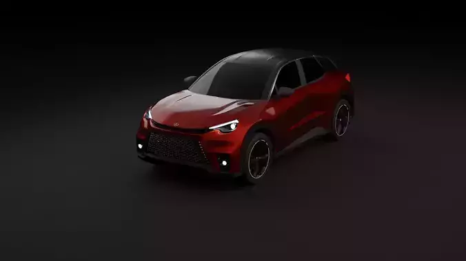 Lexu LBX concept 3D model