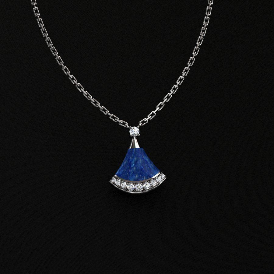 BVLGARI Necklace 3D print model_3