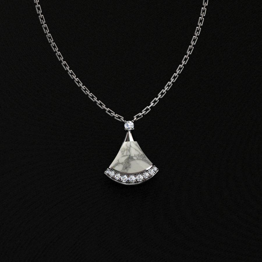 BVLGARI Necklace 3D print model_1