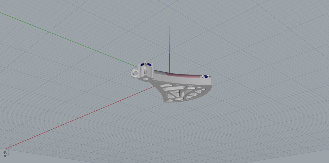 BVLGARI Necklace 3D print model_12