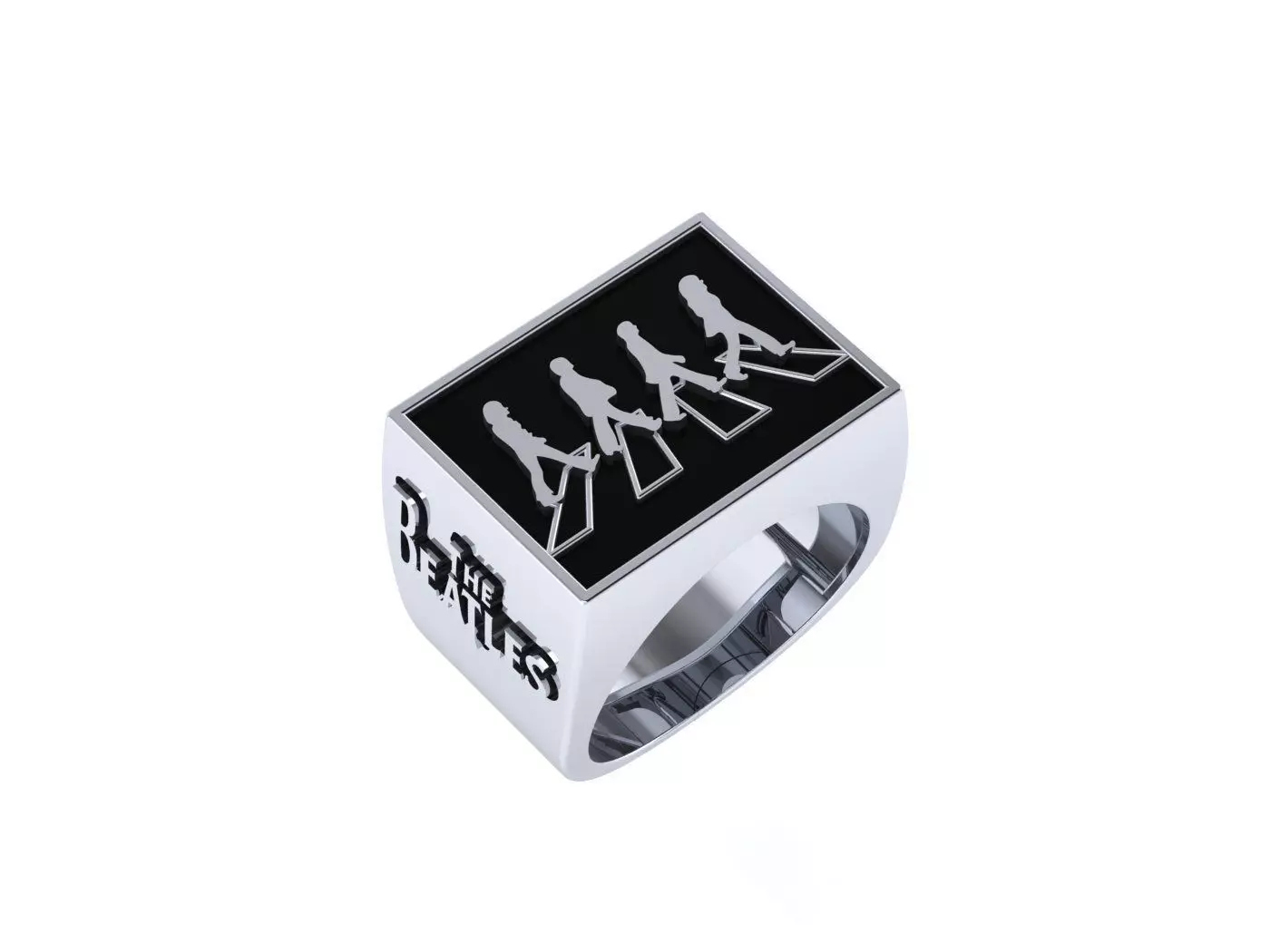anel masculino Beatles 3D print model