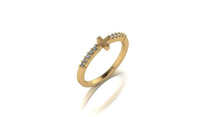 Women ring 3dm stl render detail 3D print model 3D print model