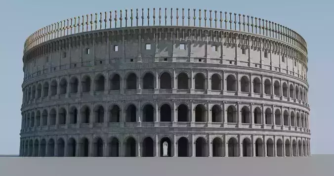 Roman Coloseum 3D model