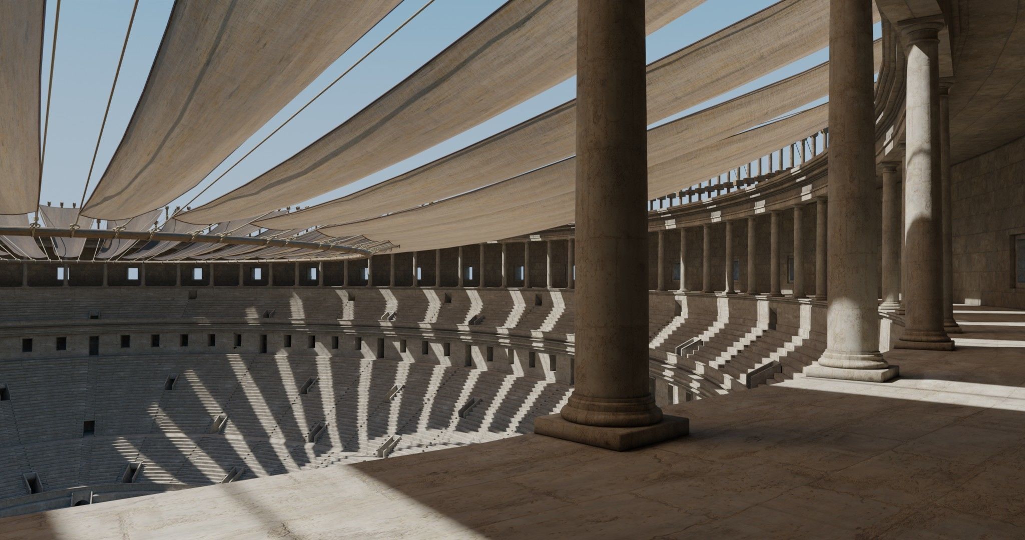 Roman Coloseum 3D model_10