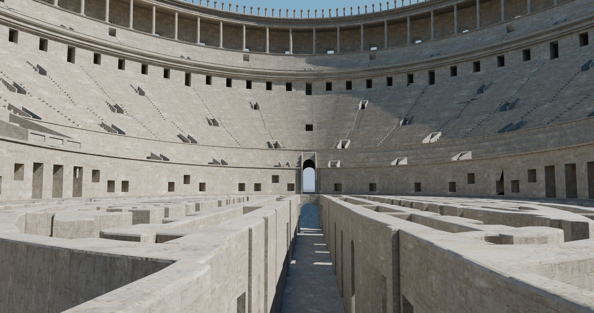 Roman Coloseum 3D model_6