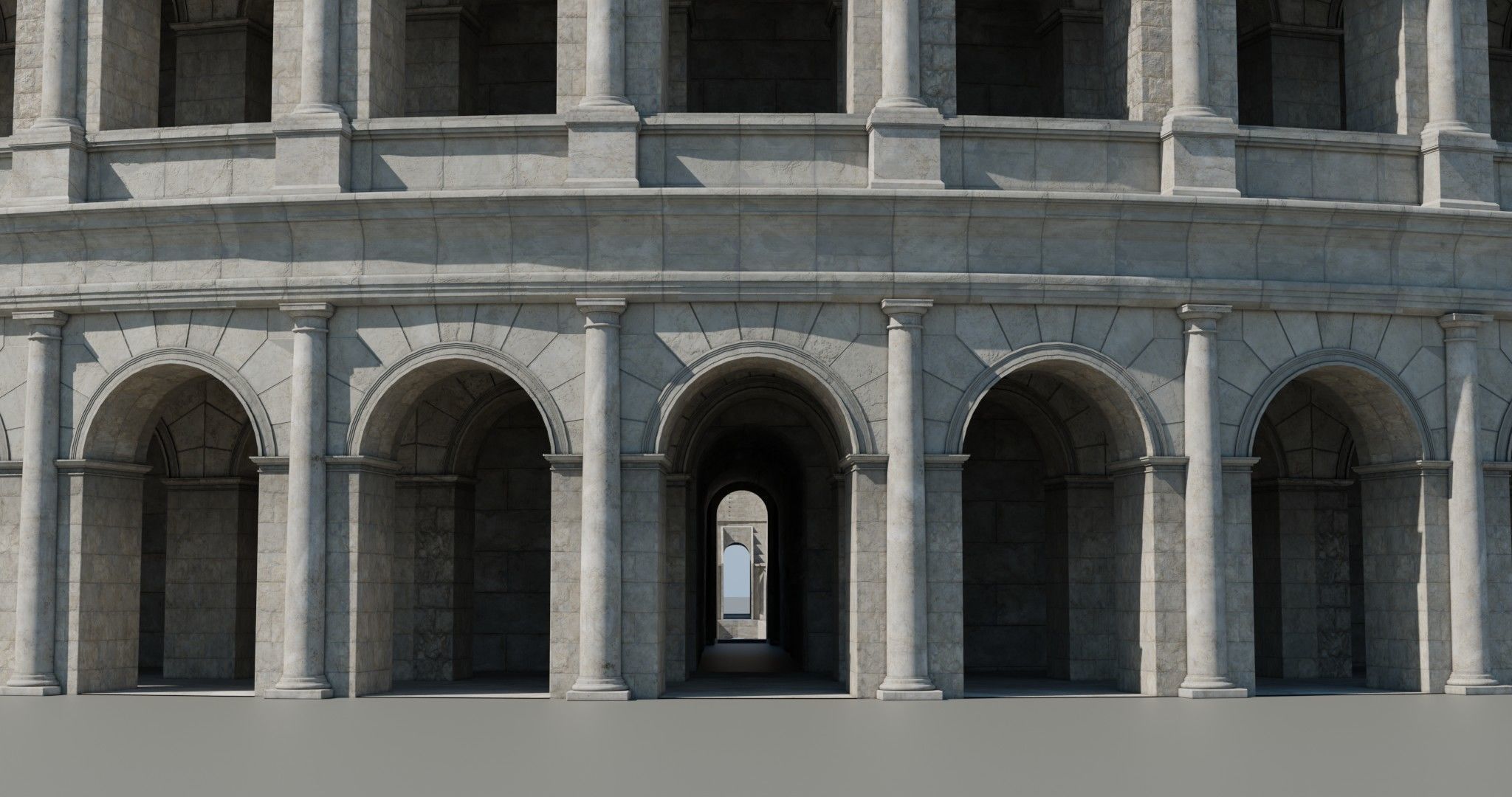 Roman Coloseum 3D model_5