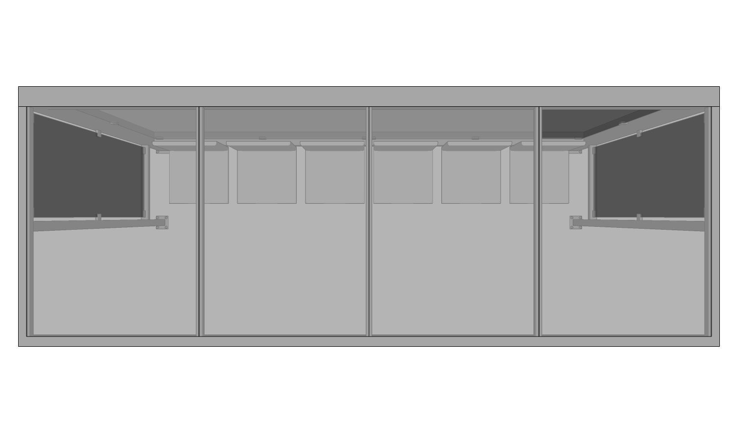 Bus Stop - Bus Station 01 3D model_9