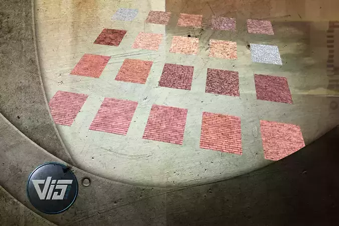 Stylized Brickwall Textures 01 - PBR