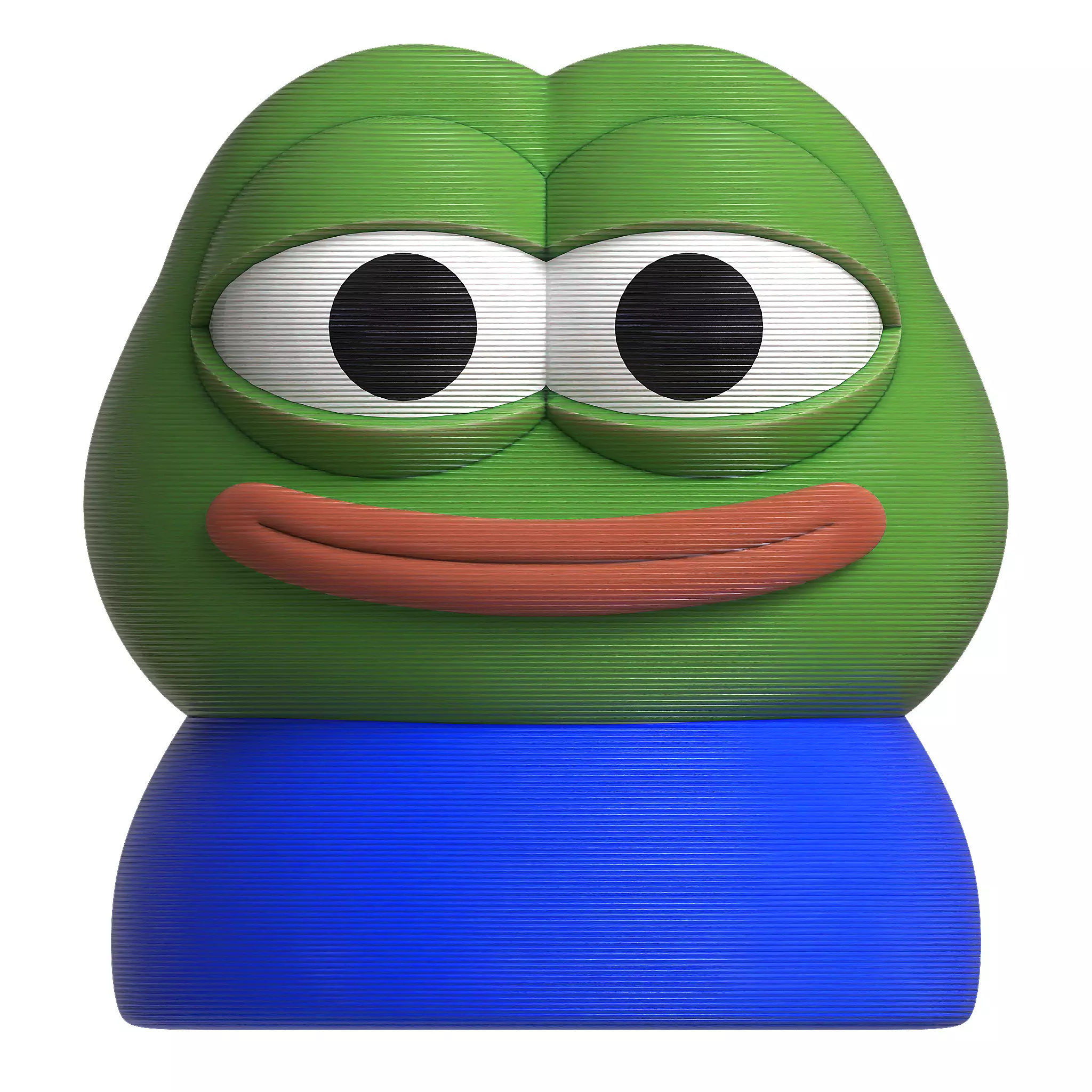 3D Printable Peepo Miniature - Happy Model 3D print model_0