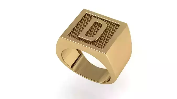 letter D ring