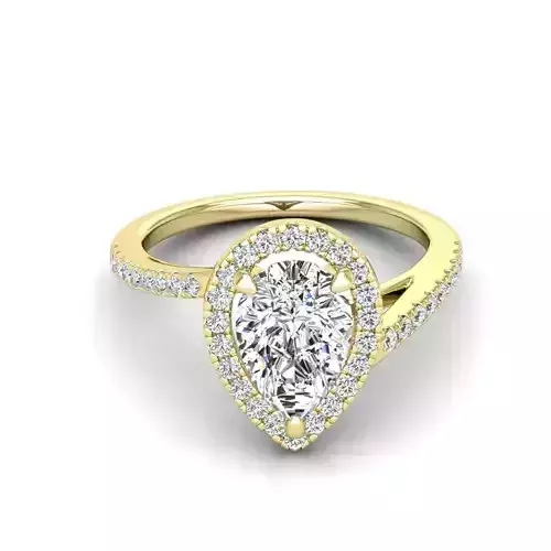 Engagement ring Vanessa pear