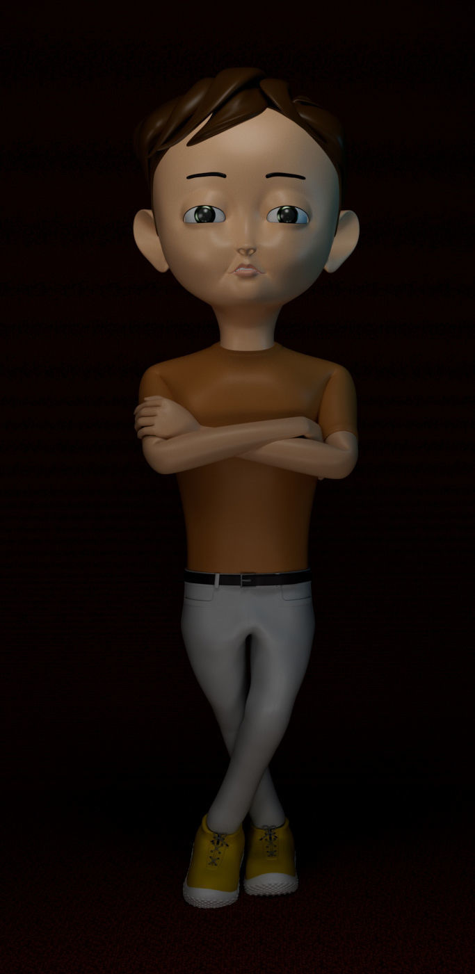 Sweat Chiku 3D model_6