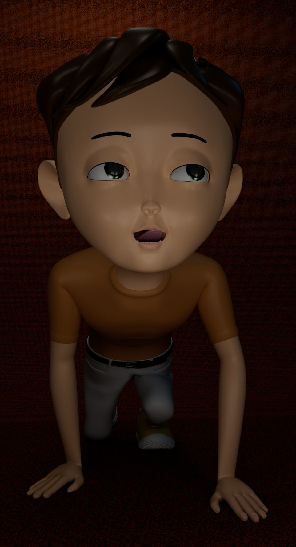 Sweat Chiku 3D model_5