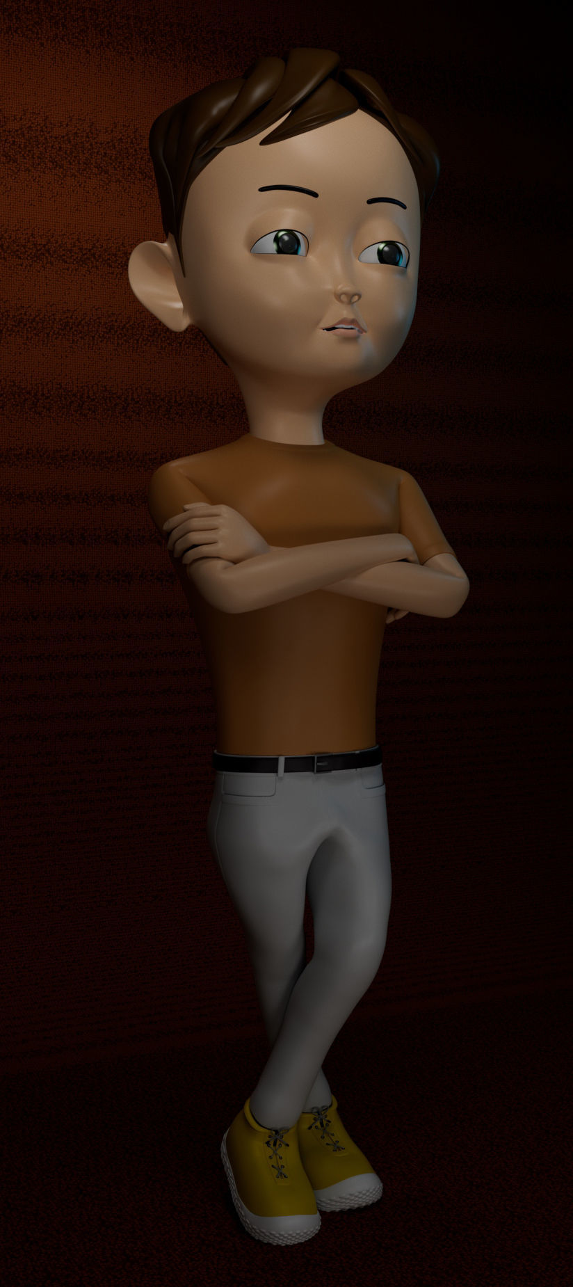 Sweat Chiku 3D model_4