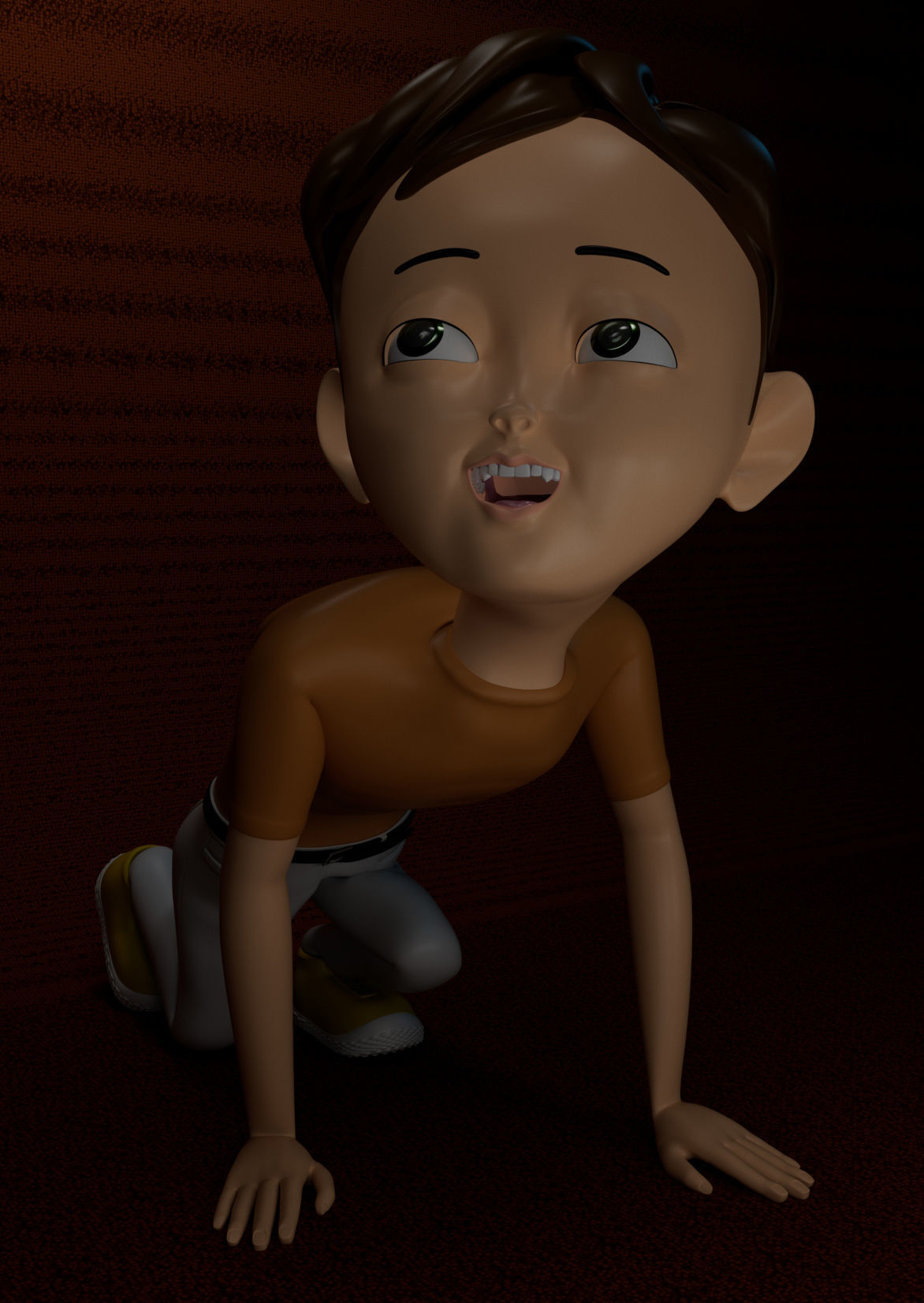 Sweat Chiku 3D model_3