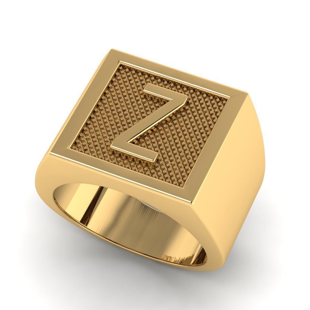 alphabet letter ring Collection _45