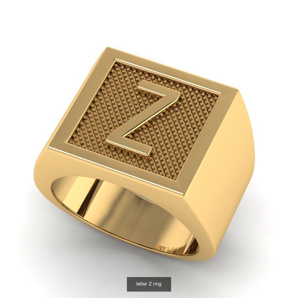 alphabet letter ring Collection _47