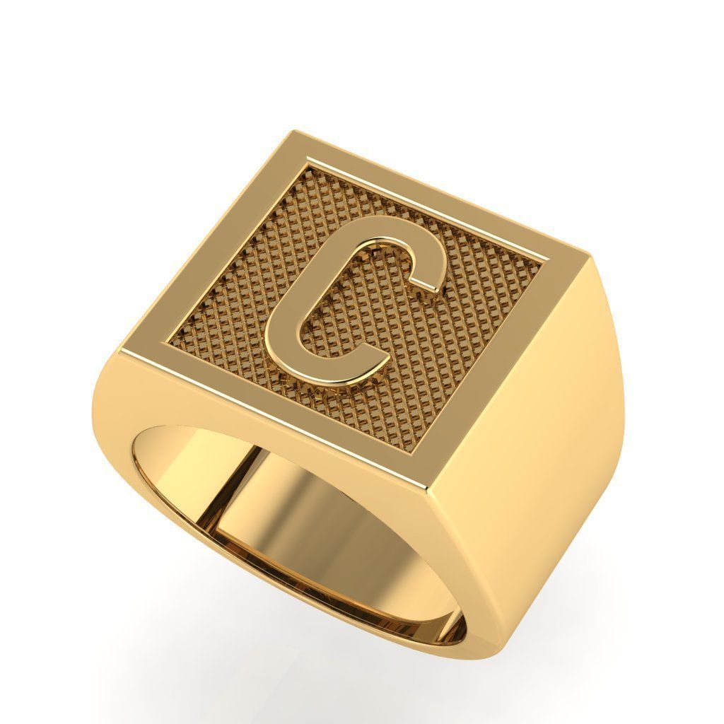 alphabet letter ring Collection _11