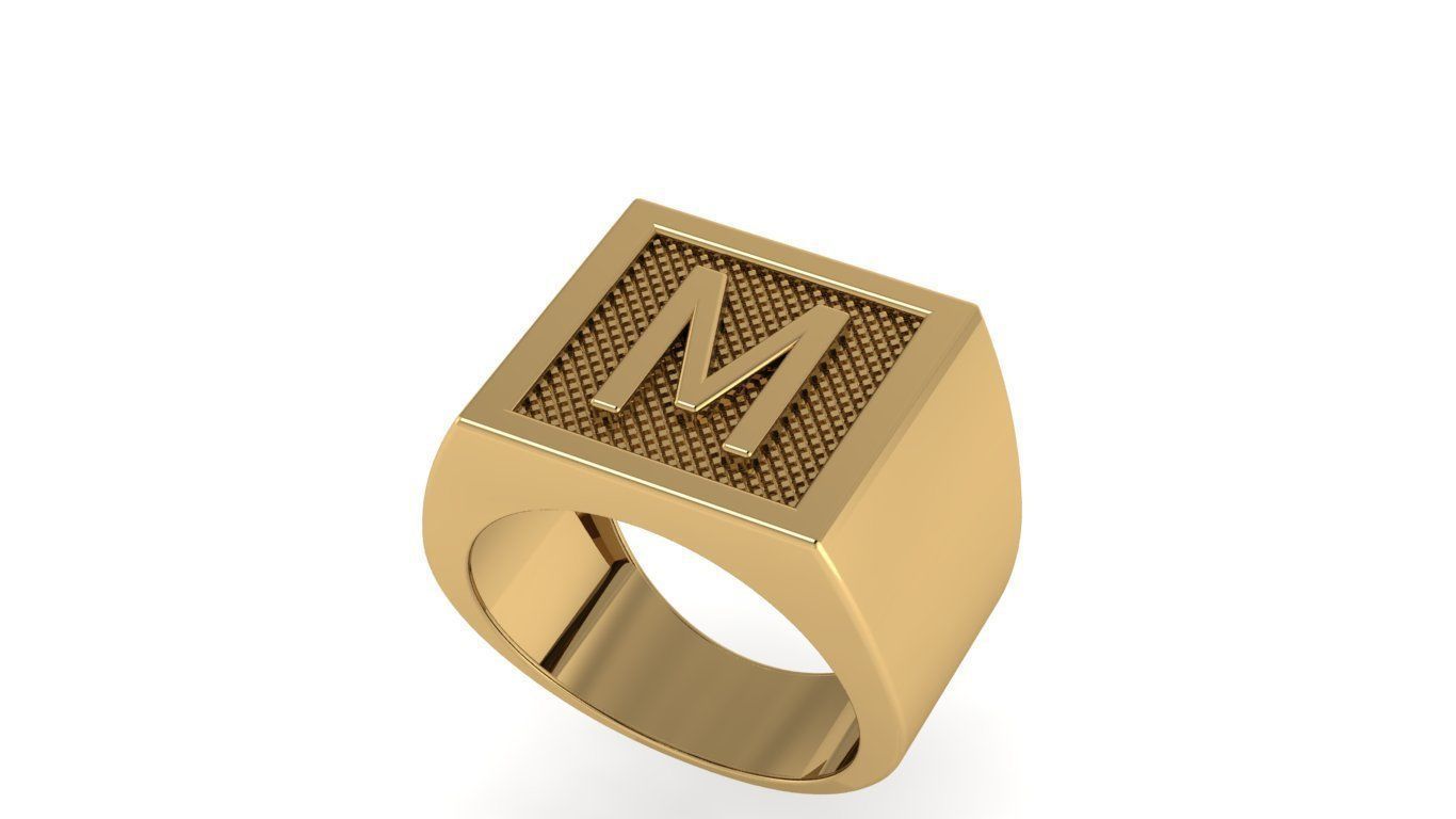 alphabet letter ring Collection _25