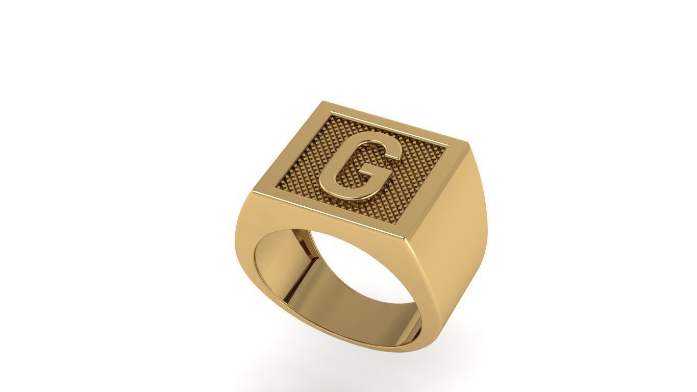 alphabet letter ring Collection _17