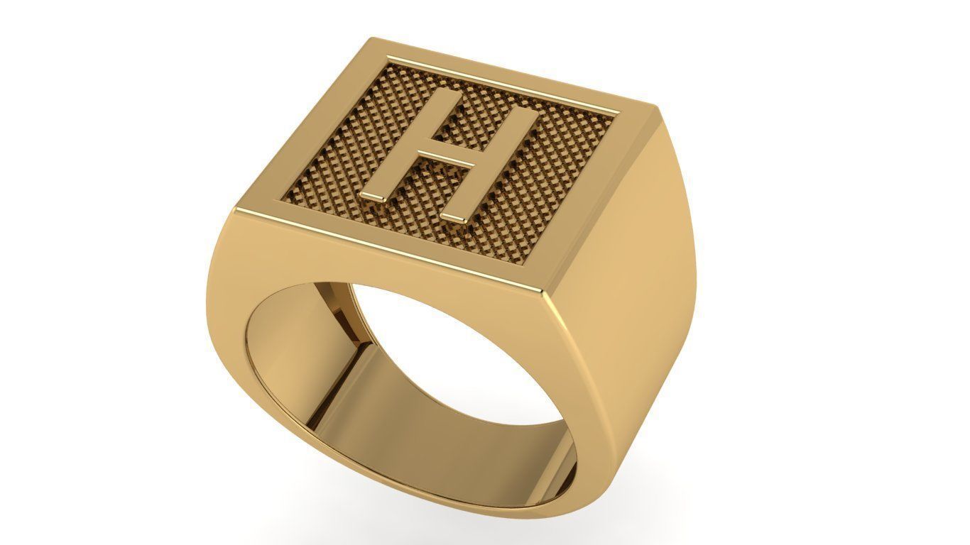 alphabet letter ring Collection _19