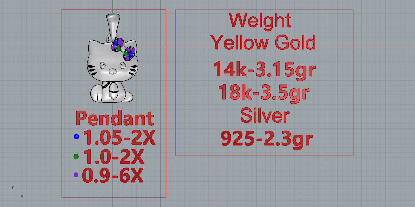 pendant 3D print model_4